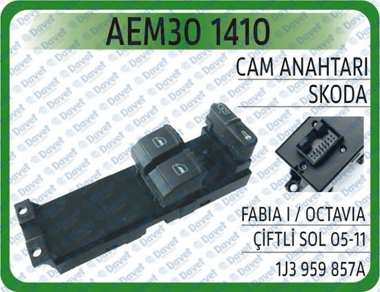 AEM 301410 Cam Anahtari Skoda Fabia I   Octavia Ciftli Sol 05-